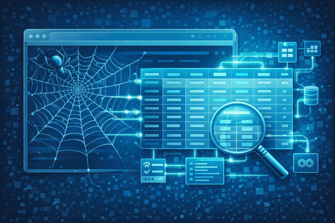 Web Scraping & Data Extraction illustration