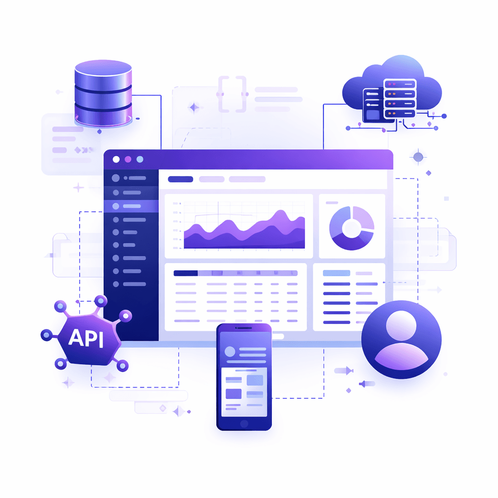 SaaS Product Development illustration